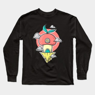 mushroom house Long Sleeve T-Shirt